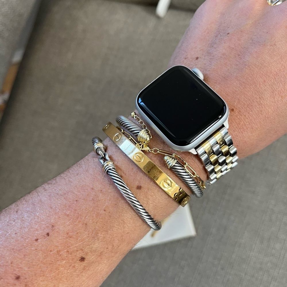Cartier design Charles revson love bracelet